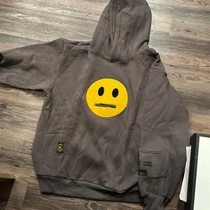 Grey and Yellow Sweatshirt